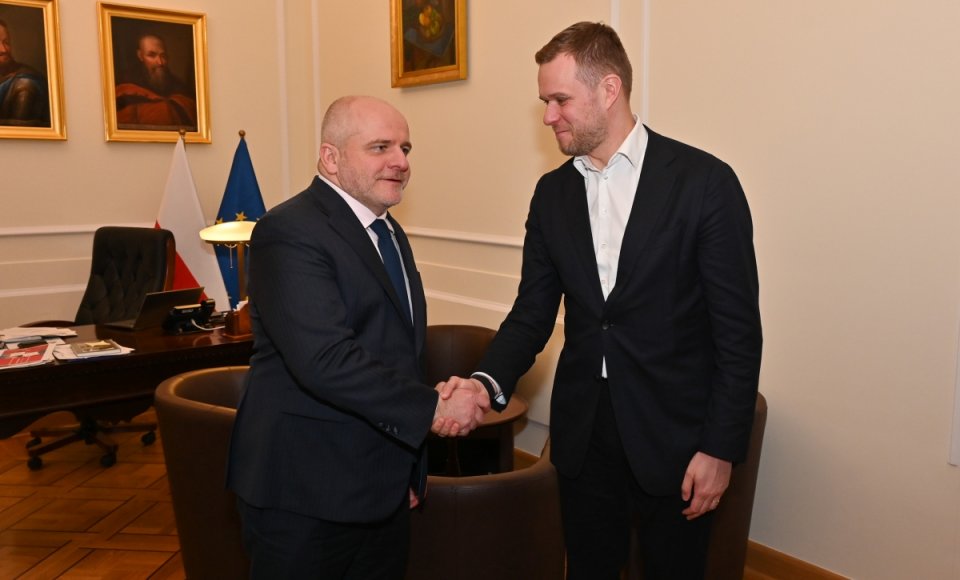 In Warsaw, Landsbergis meets with Poland's Chairman of the Sejm Foreign Affairs Commission, Paweł Kowal