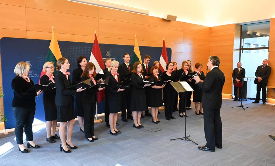 Diplomatų choras dalyvaus jubiliejinėje Dainų šventėje