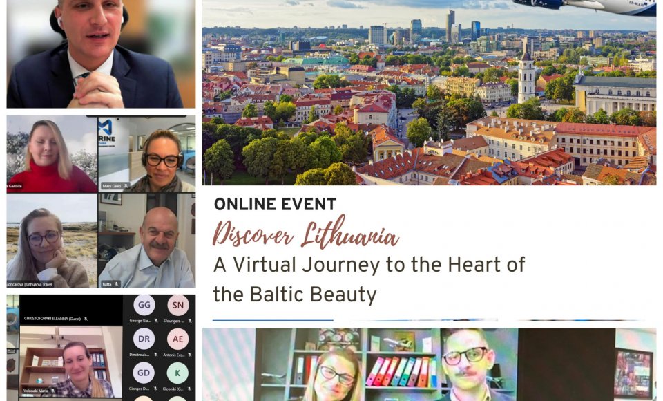 Virtualus turizmo galimybių pristatymas Graikijos, Kipo ir Albanijos kelionių organizatoriams