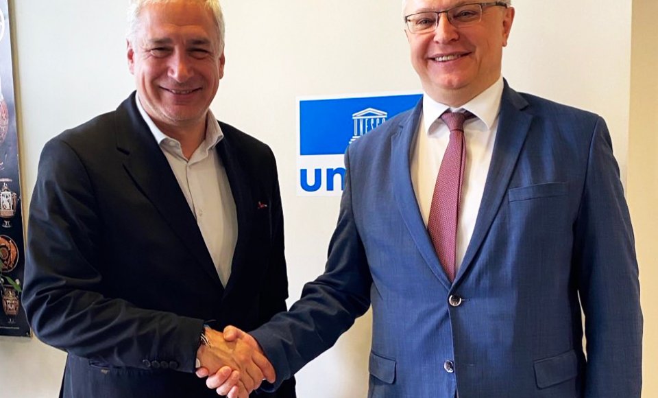 Viceministras E. Meilūnas: UNESCO indėlis registruojant Rusijos daromą žalą Ukrainoje prisidės užtikrinant Rusijos atsakomybę