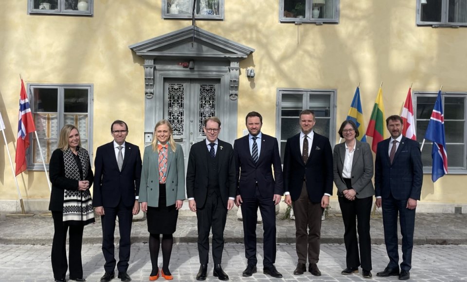 Landsbergis in Gotland: “Any scenario other than Ukraine’s victory would seriously affect European security”