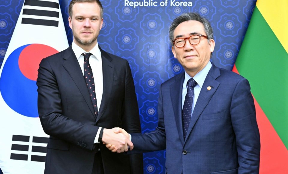 Landsbergis meets with Minister Cho Tae-yul: “We see South Korea as our key partner in the Indo-Pacific region”