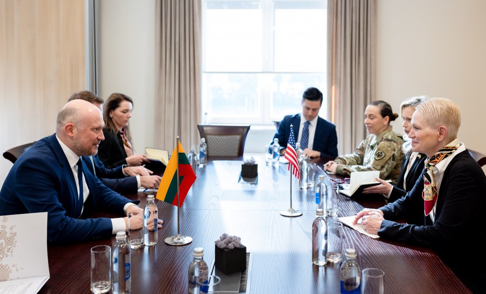 Viceministras J. Survila: Stipri Lietuvos ir JAV partnerystė prisideda prie didesnio saugumo regione