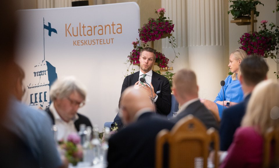 Landsbergis in Finland: “We have to understand that real problems are there and come up with real solutions”