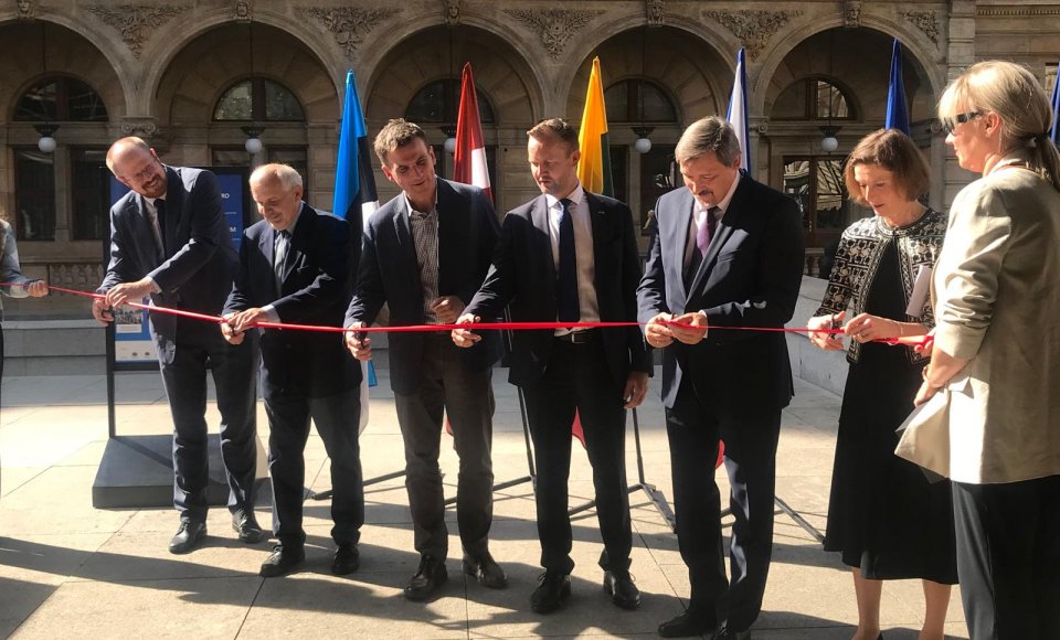 Prahoje Baltijos kelio sukaktis paminėta bendra Lietuvos, Latvijos ir Estijos paroda 