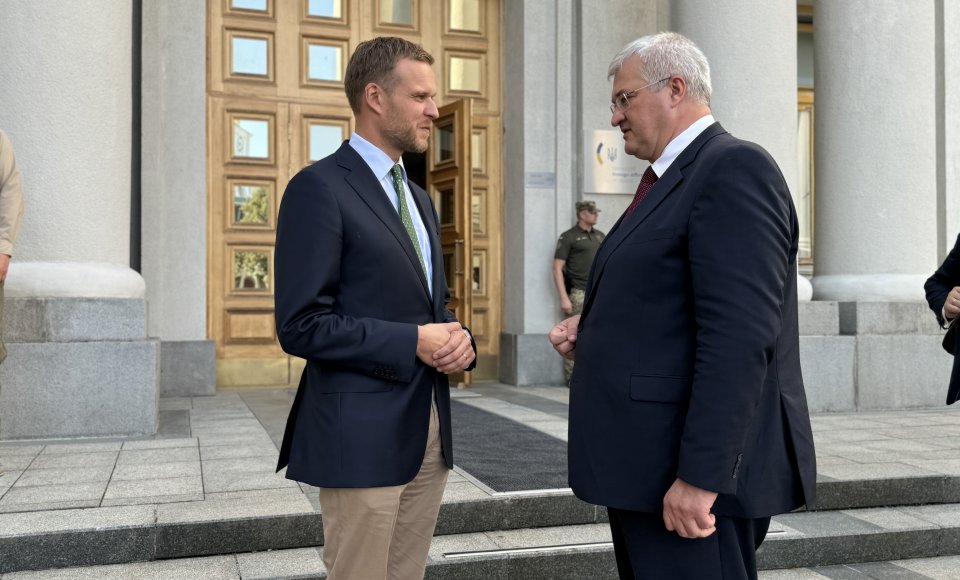 Landsbergis at the meeting with Sybiha: “Europe protests against Russian attacks but still...