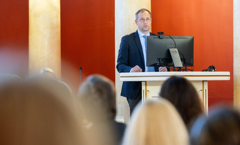 Tarptautinėje konferencijoje viceministras S. Šatūnas akcentavo atsakomybės svarbą, užtikrinant...