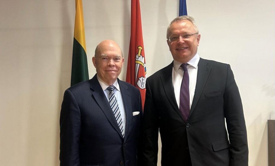 Viceministras E. Meilūnas: „Turime rasti būdus, kaip įšaldytą ar konfiskuotą Rusijos turtą...