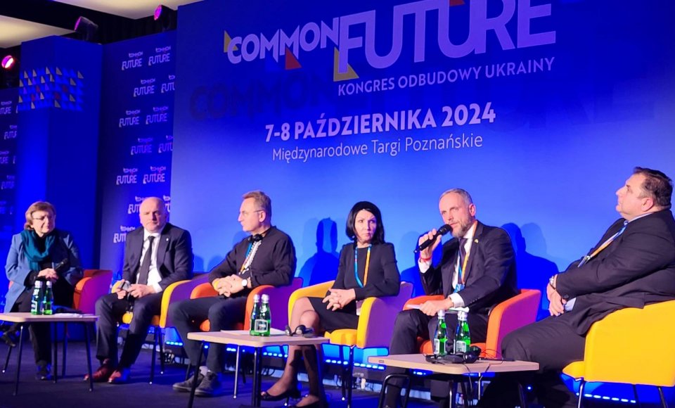 Lenkijoje pristatyti Lietuvos įgyvendinami Ukrainos atstatymo projektai