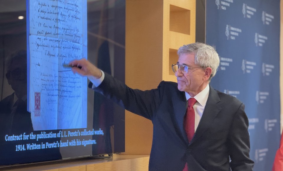 The Centennial Anniversary of the YIVO Institute for Jewish Research was marked at the Embassy of...
