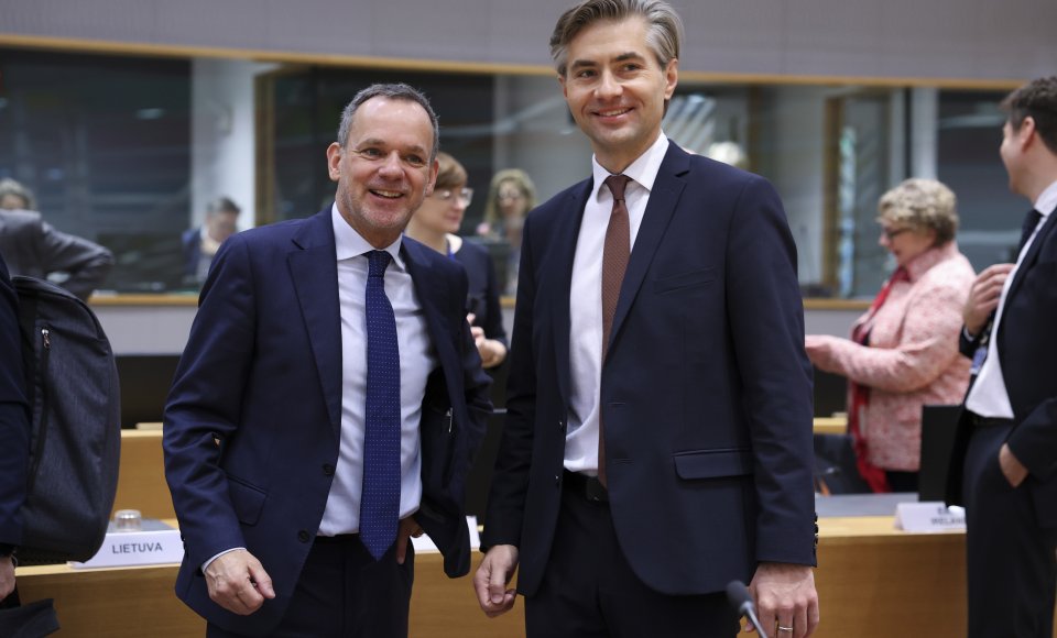 Minister Budrys in Brussels: For Belarus, Russia, or Georgia, accountability for human rights violations and war crimes is inevitable