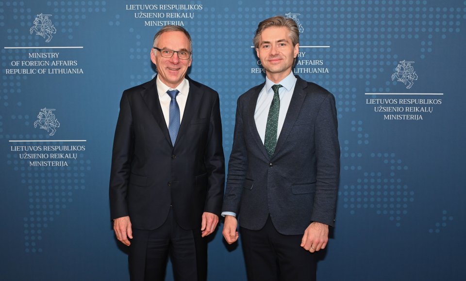 Minister Budrys: “Defence cooperation between Lithuania and Germany is an example to follow for allies”