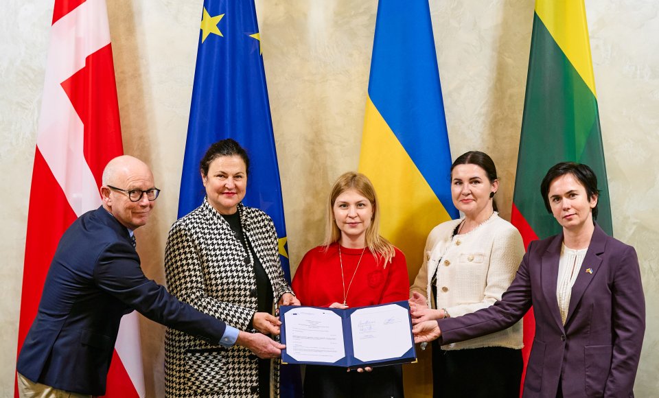 Kartu su ES ir Danija Lietuva pradeda įgyvendinti 14 mln. eurų vertės programą, skirtą narystės ES siekiančiai Ukrainai