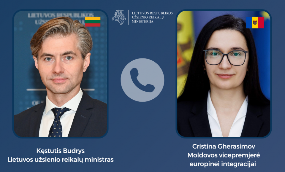 Ministras K. Budrys: Moldovos vieta – Europos šeimoje
