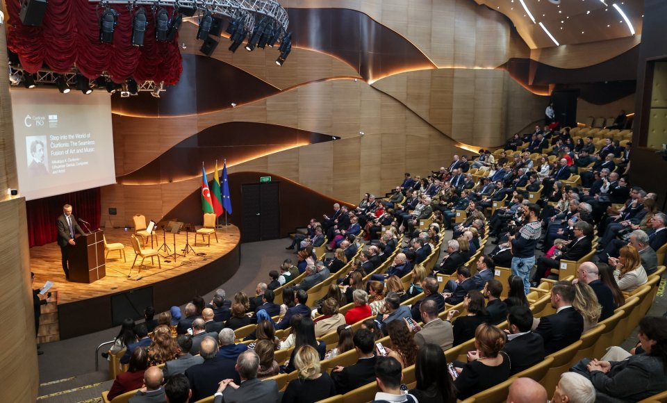 M. K. Čiurlioniui skirtu koncertu Baku paminėta Lietuvos valstybės atkūrimo diena