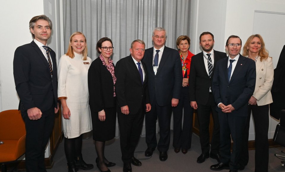 K. Budrys su Šiaurės ir Baltijos šalių ministrais reiškia tvirtą palaikymą Ukrainai