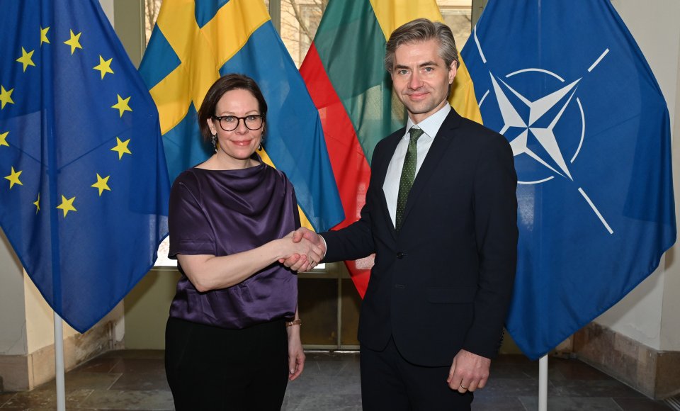 Kęstutis Budrys à Stockholm : il est temps pour l’Europe de faire plus maintenant