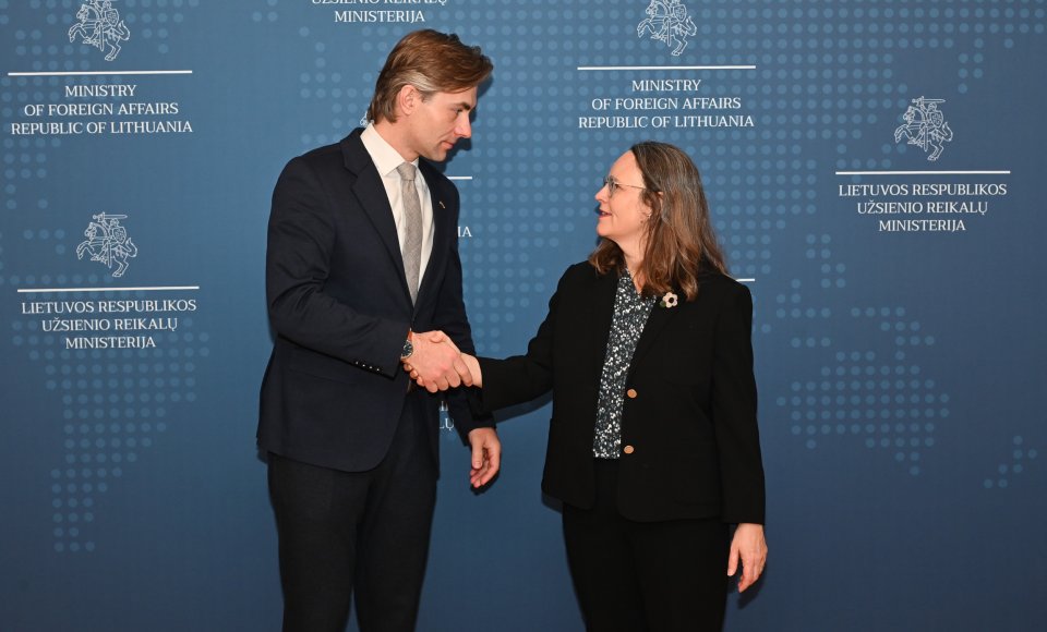 Ministras K. Budrys susitikime su Kanados ambasadore: Lietuva ieškos būdų stiprinti...