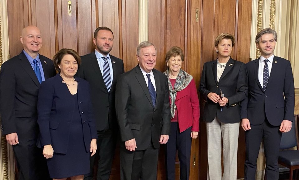 K. Budrys susitiko su Baltijos šalių draugų grupės JAV Senate atstovais