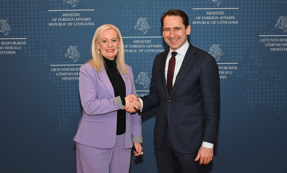 Viceministras S. Mitkus: Lietuvą ir Airiją sieja bendras grėsmių suvokimas, vis stiprėjantys ekonominiai ryšiai ir gausi lietuvių diaspora Airijoje