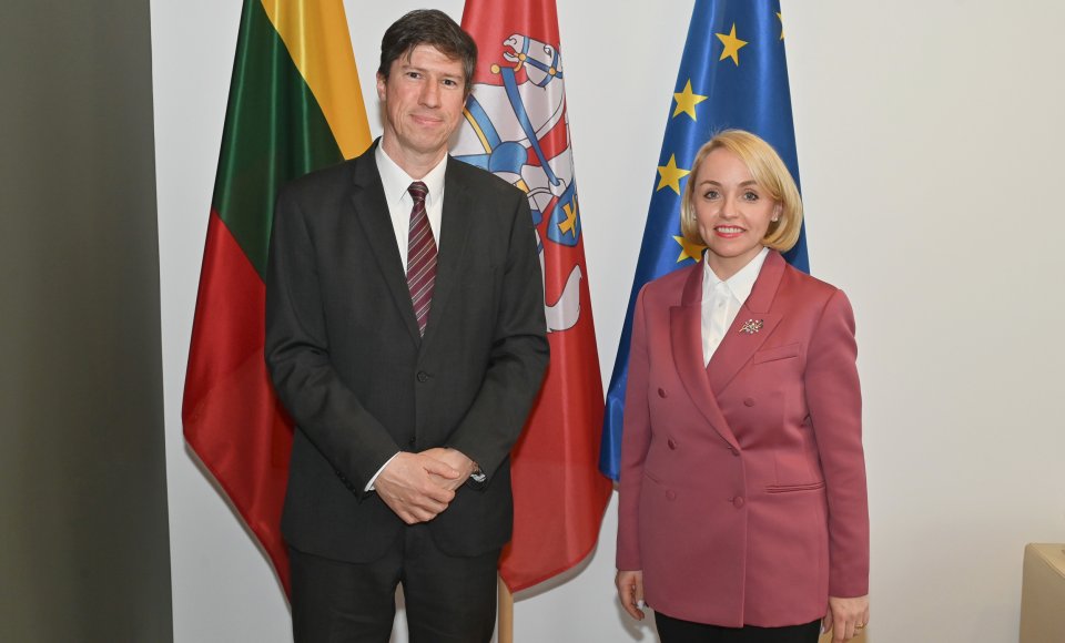 Foreign Vice-Minister Grigaitė-Daugirdė held meetings with the incoming Ambassadors of Brazil, the UAE, and Qatar to Lithuania