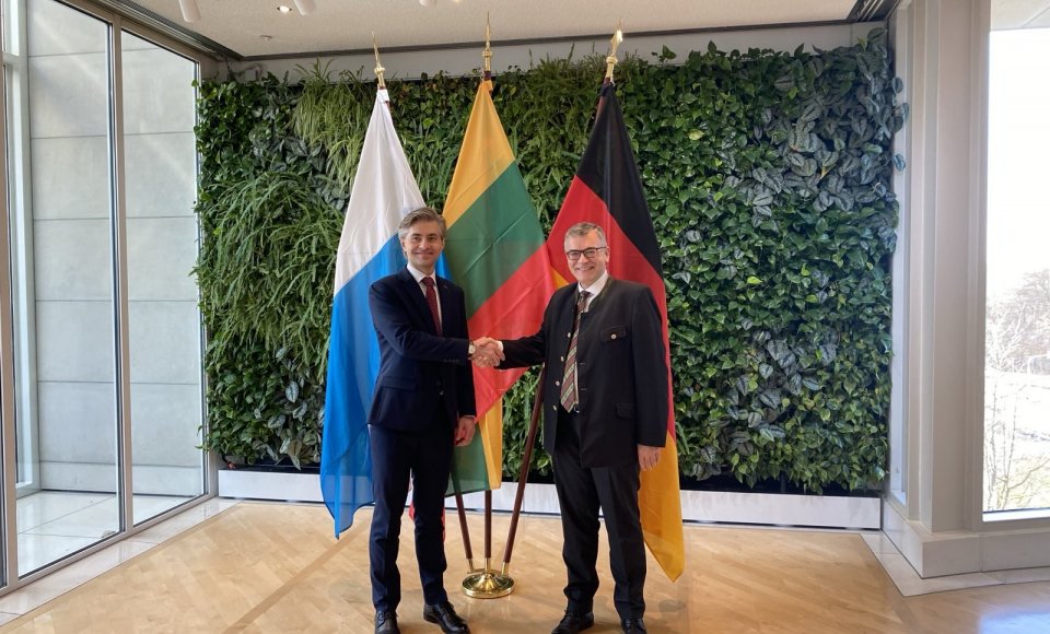 Foreign Minister Budrys: Germany's leadership is important to Europe