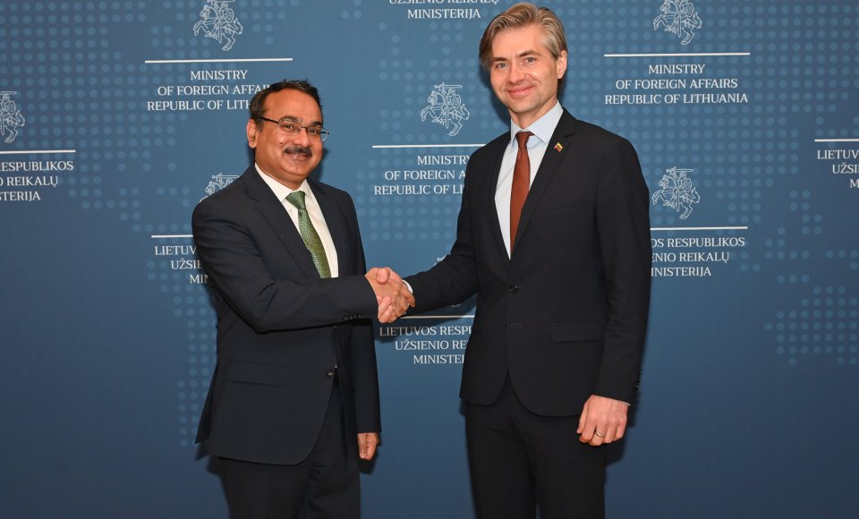 Budrys met with the Ambassador of India