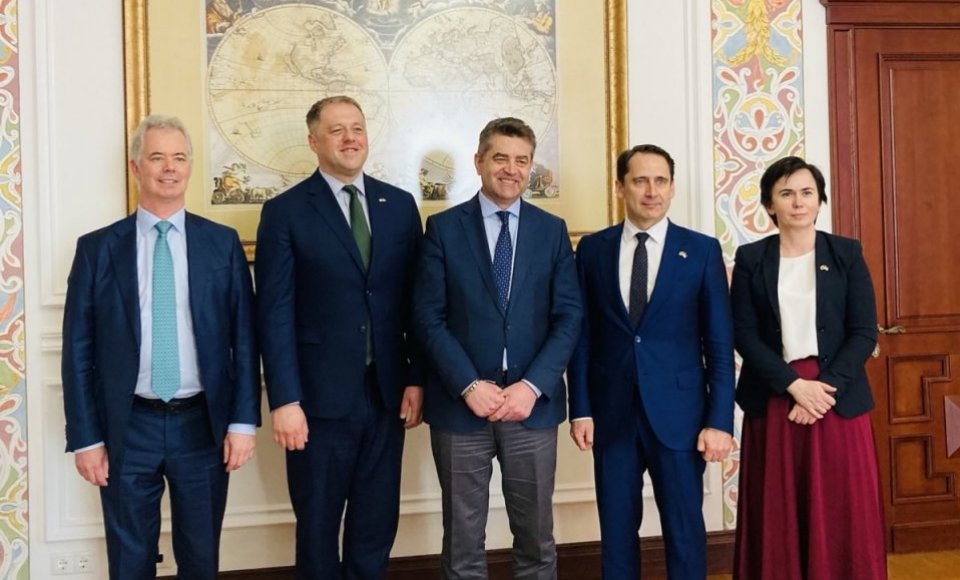 Užsienio reikalų viceministro S. Mitkaus susitikimuose Kyjive – dėmesys Ukrainos narystei ES