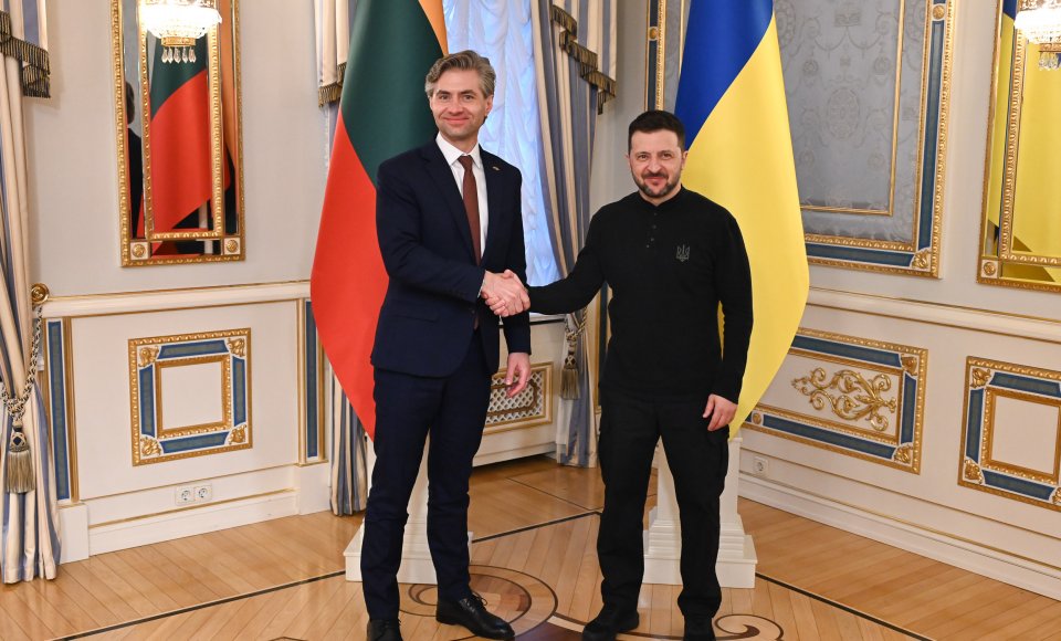 Minister Budrys: Lithuania will join all international initiatives and coalitions that strengthen Ukraine