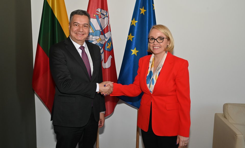 Viceministrė G. Grigaitė-Daugirdė susitiko su Paragvajaus ambasadoriumi