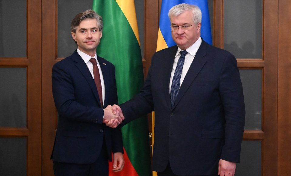 Minister Budrys: By defending the freedom of its people, Ukraine also stands on the front line of Europe's defence