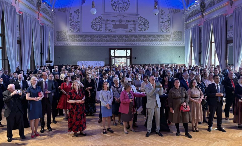 Diplomatinė vienybė Prahoje: Šiaurės ir Baltijos šalys surengė bendrą nacionalinių švenčių minėjimą