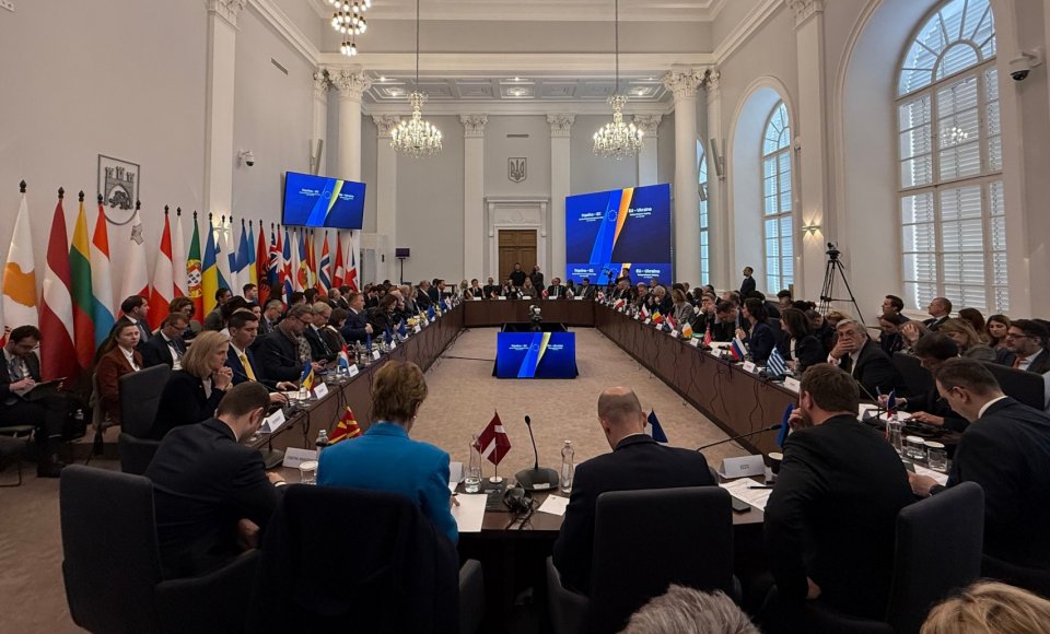 K. Budrys: be Rusijos atsakomybės už agresiją Ukrainoje užtikrinimo – taika bus tik iliuzija
