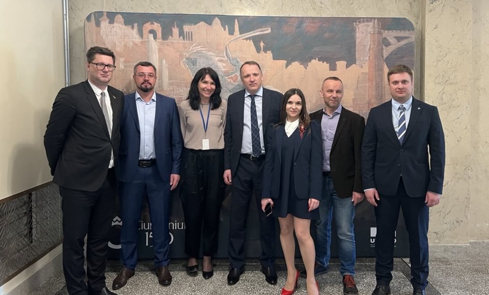 Vilniuje vieši Ukrainos Valstybės turto fondo delegacija