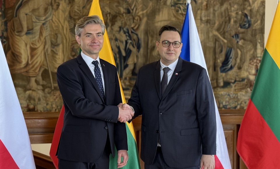 Budrys: peace in Ukraine will mean peace in Europe