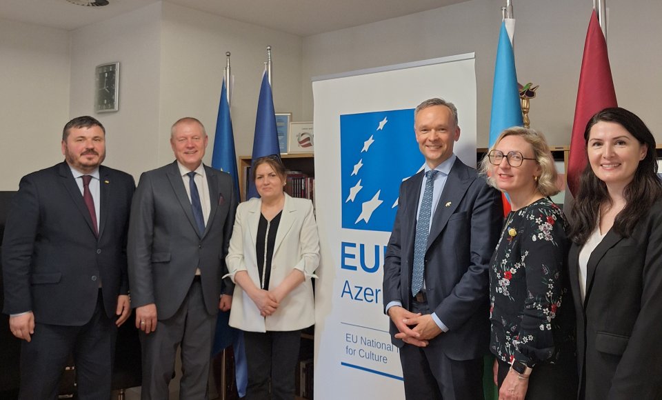 Lietuvos ambasada, bendradarbiaudama su Ukraina, perima pirmininkavimą EUNIC tinklui Azerbaidžane