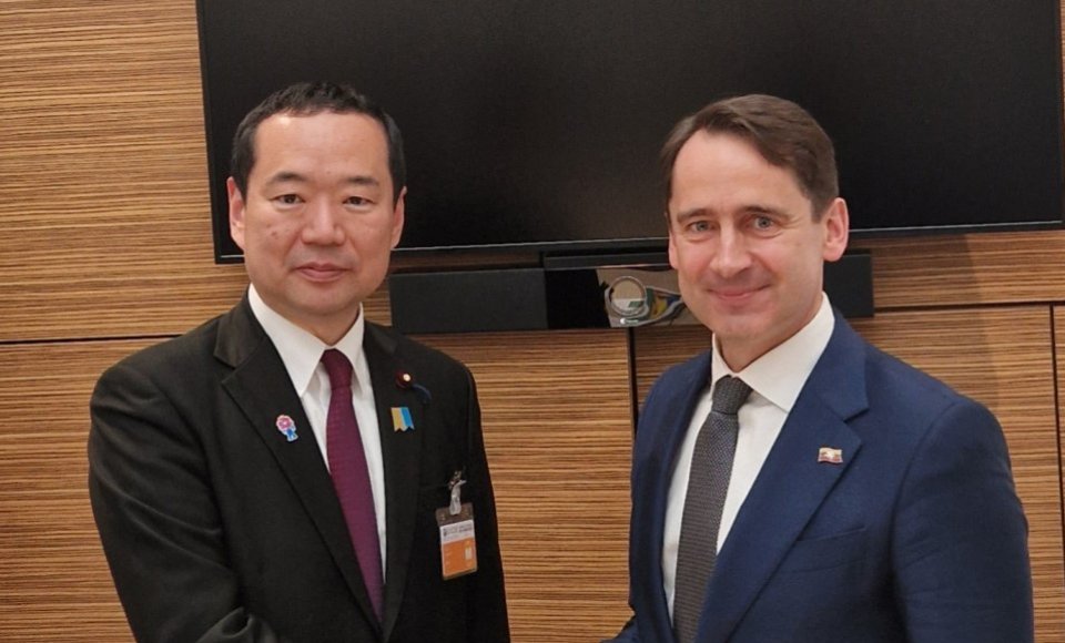 Lietuvos ir Japonijos viceministrai Paryžiuje aptarė dvišalių ryšių stiprinimą ir paramą Ukrainos...