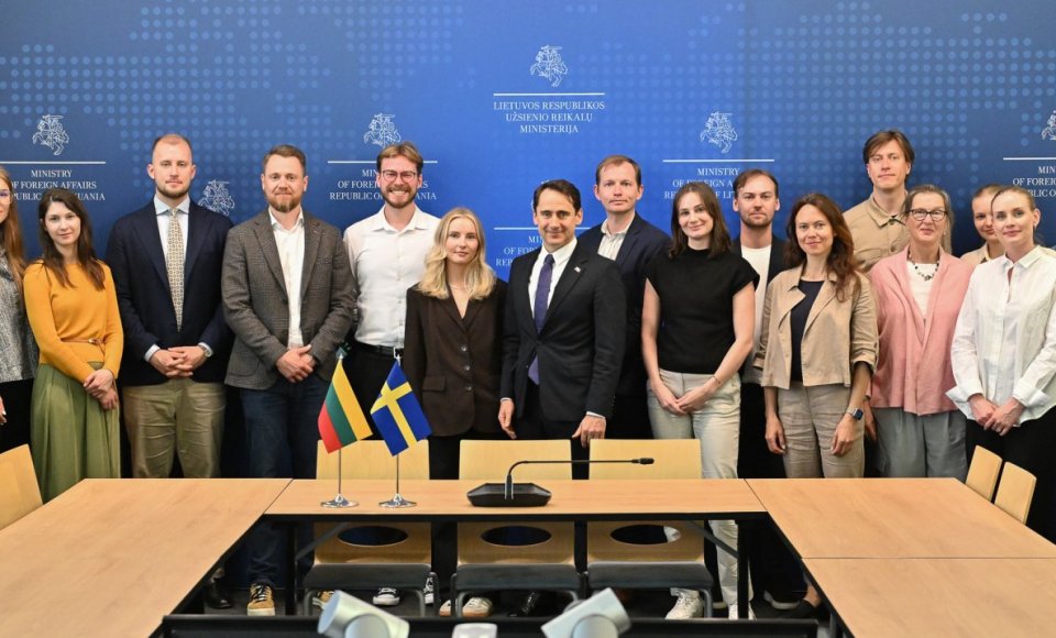 Viceministras S. Mitkus: „Lietuva ir Švedija – partnerės, sąjungininkės ir bendramintės“