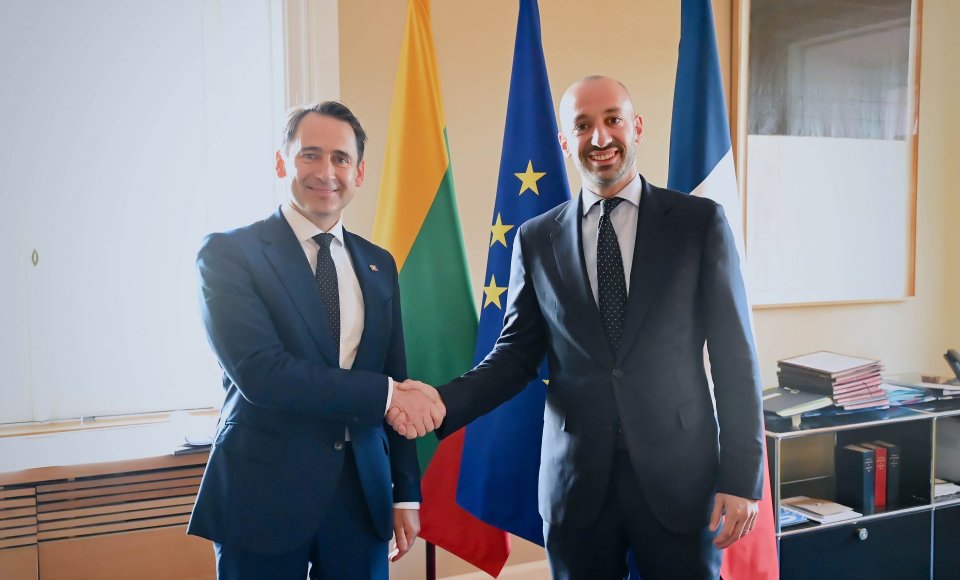 La Lituanie approfondit sa coopération avec la France sur les questions les plus importantes de...