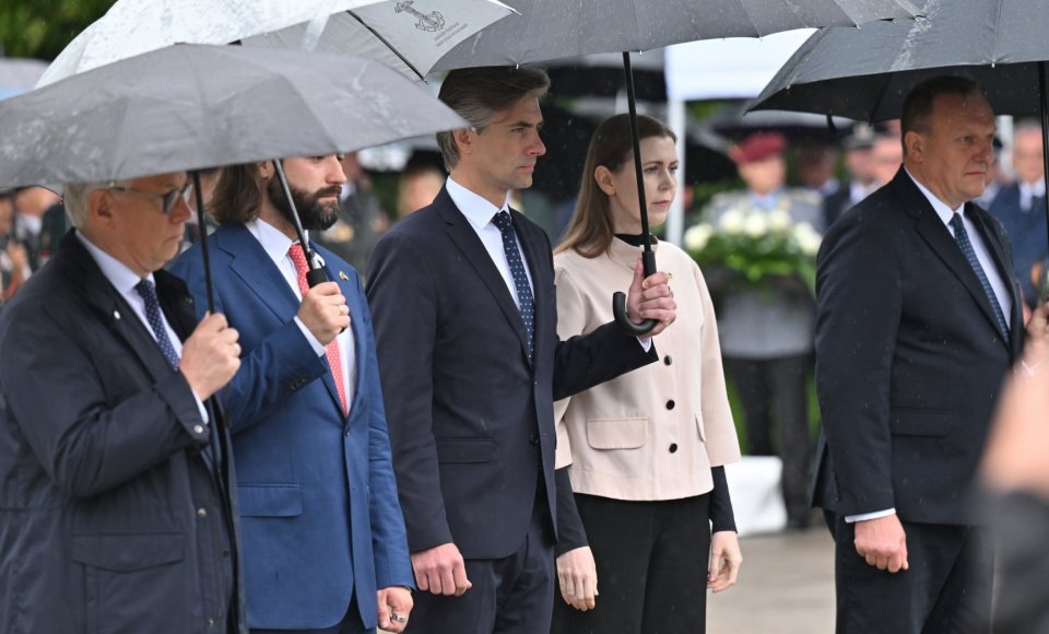 Ministras K. Budrys Medininkuose: mūsų atsakomybė – nepriklausomybę branginti ir ginti kasdien