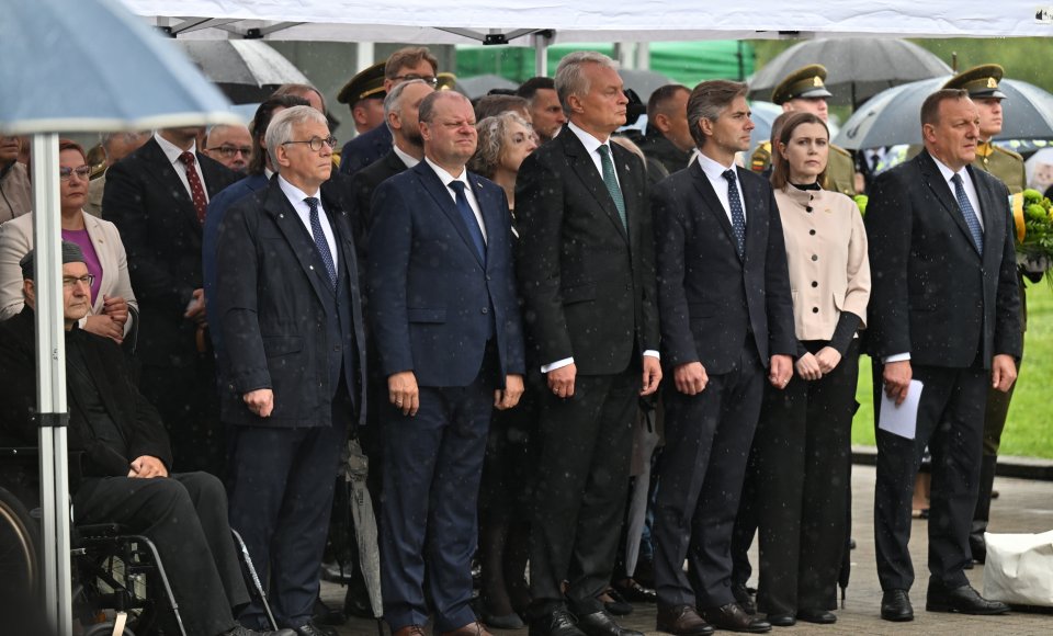 Minister Budrys in Medininkai: Our responsibility is to cherish and defend independence daily