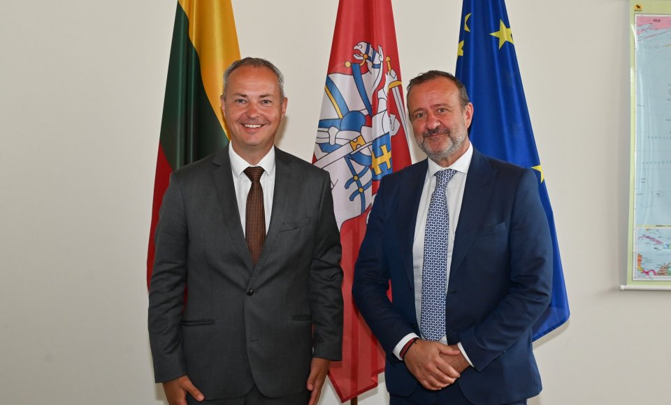 Vice-Minister J. Pranevičius discussed cooperation on migration issues with representatives of the IOM
