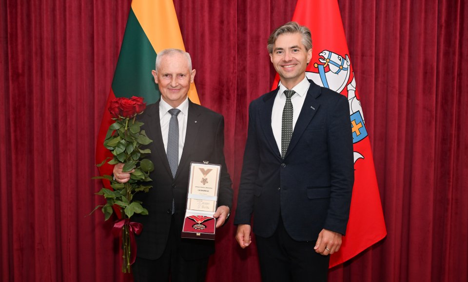 Czesław Okińczyc został odznaczony Gwiazdą Dyplomacji Litwy