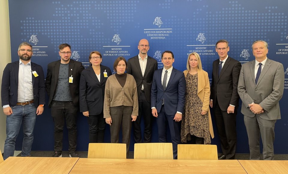 Viceministras S. Mitkus: siekiame aktyvaus Lietuvos interesų atstovavimo Europos ekonomikos ir...
