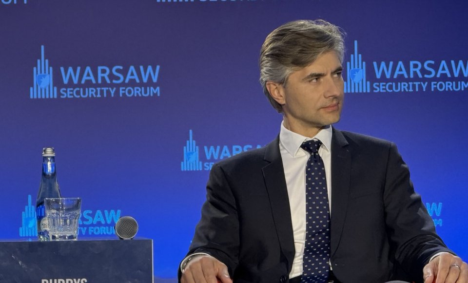 Budrys na Warsaw Security Forum: tylko poprzez wzmocnienie zdolności strategicznych i obronnych...