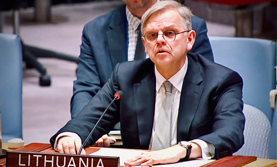 JT Saugumo Tarybos posėdyje Lietuva pabrėžė būtinybę užtikrinti atsakomybę už tarptautinės teisės...