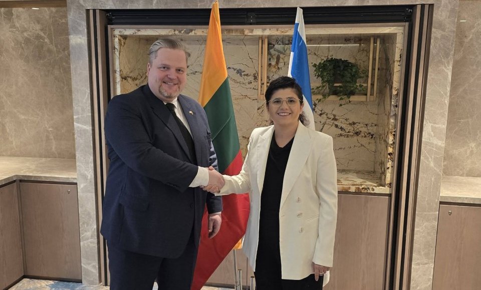 Lietuvos ir Izraelio viceministrai Tel Avive aptarė dvišalius santykius, saugumą ir inovacijas