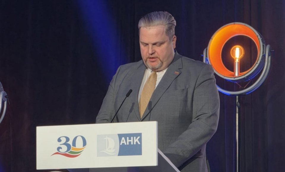 Vice-Minister of Foreign Affairs congratulates the German-Baltic Chamber of Commerce in Lithuania...