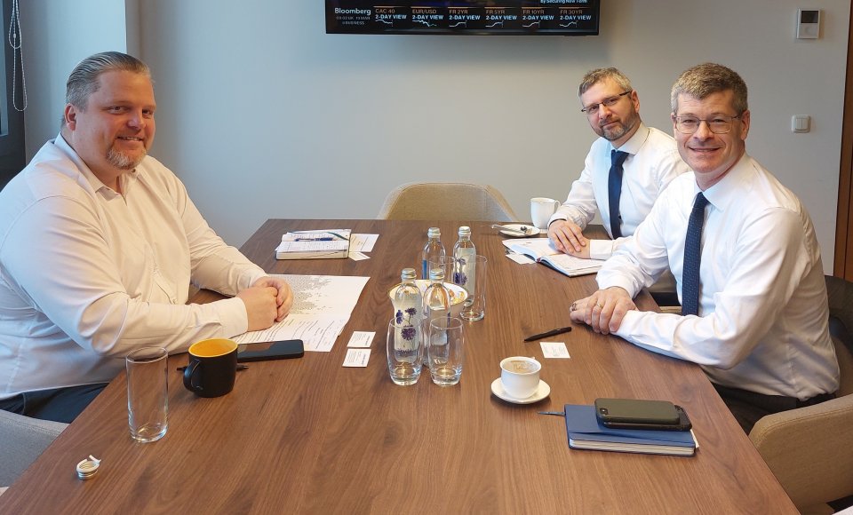 Vice-Minister Valys met with representatives of Lockheed Martin
