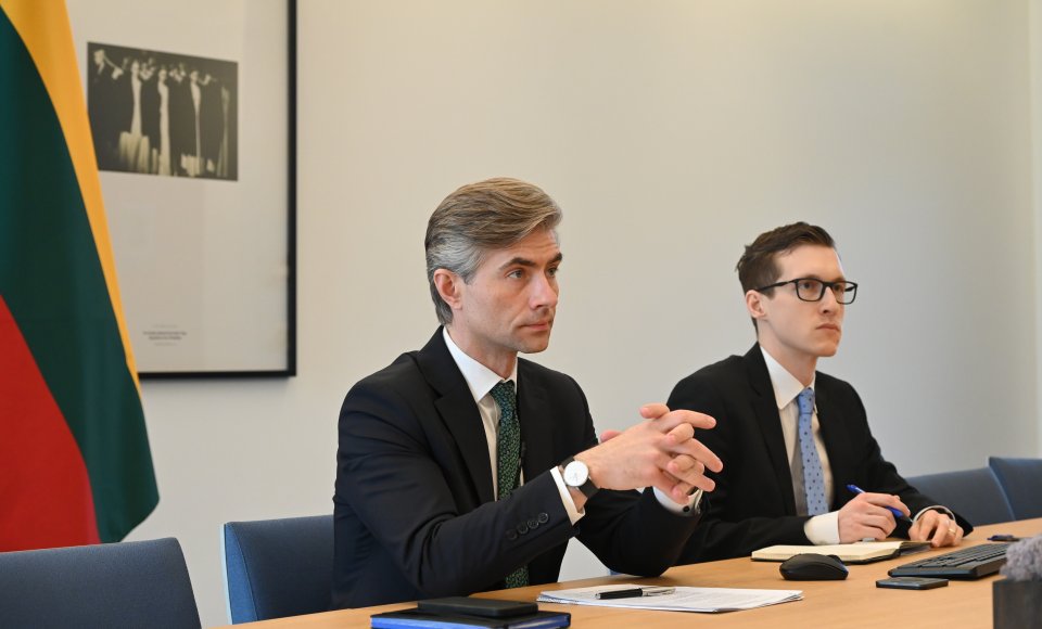 Budrys: Free and secure transit through the Strait of Hormuz is in the common interests of the international community